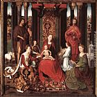 St John Altarpiece [detail 6, central panel] by Hans Memling